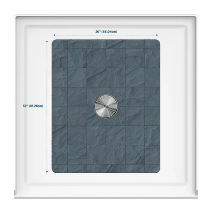 Shower Mat (w/ Drain Hole) - Kahuna Grip