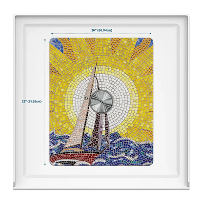 Shower Mat (w/ Drain Hole) - Kahuna Grip