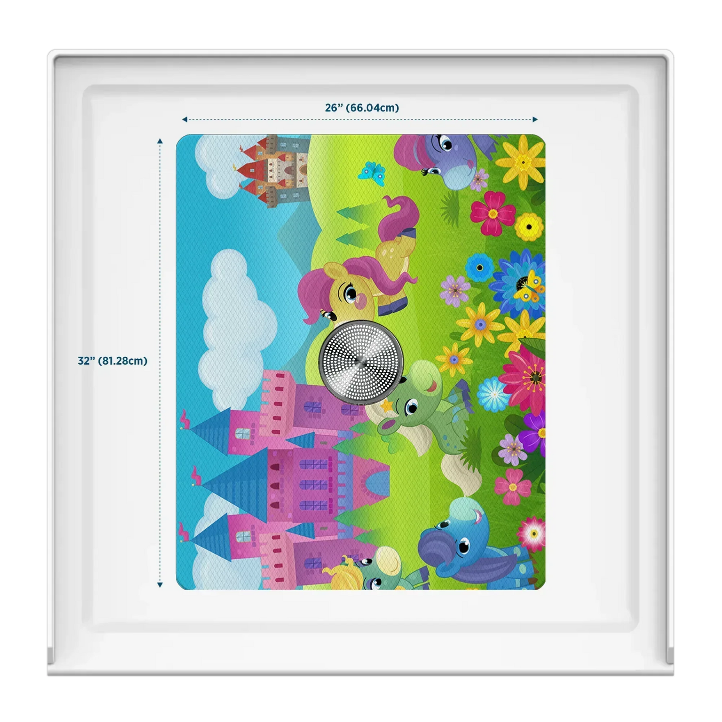 Shower Mat (w/ Drain Hole) - Kahuna Grip