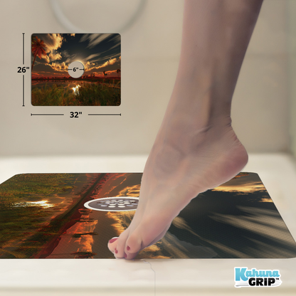 Anti-Slip Traction Mat for Bathtub and Shower Floors