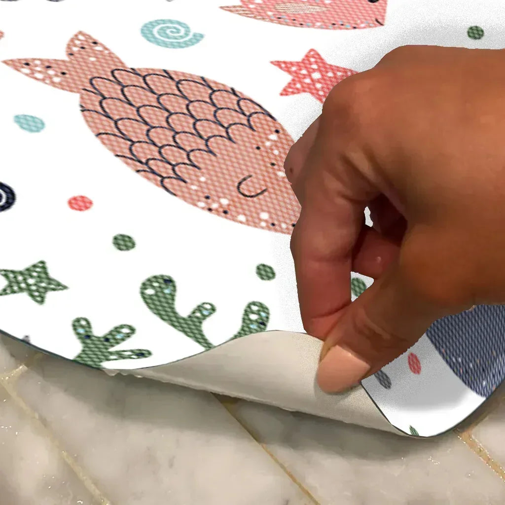 Shower Mat (w/ Drain Hole) - Kahuna Grip