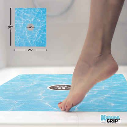 Anti-Slip Traction Mat for Bathtub and Shower Floors