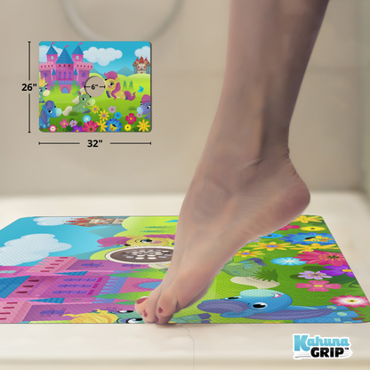 Anti-Slip Traction Mat for Bathtub and Shower Floors