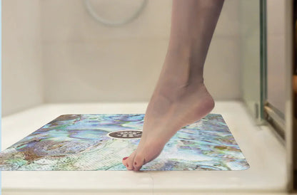 Shower Mat (w/ Drain Hole) - Kahuna Grip