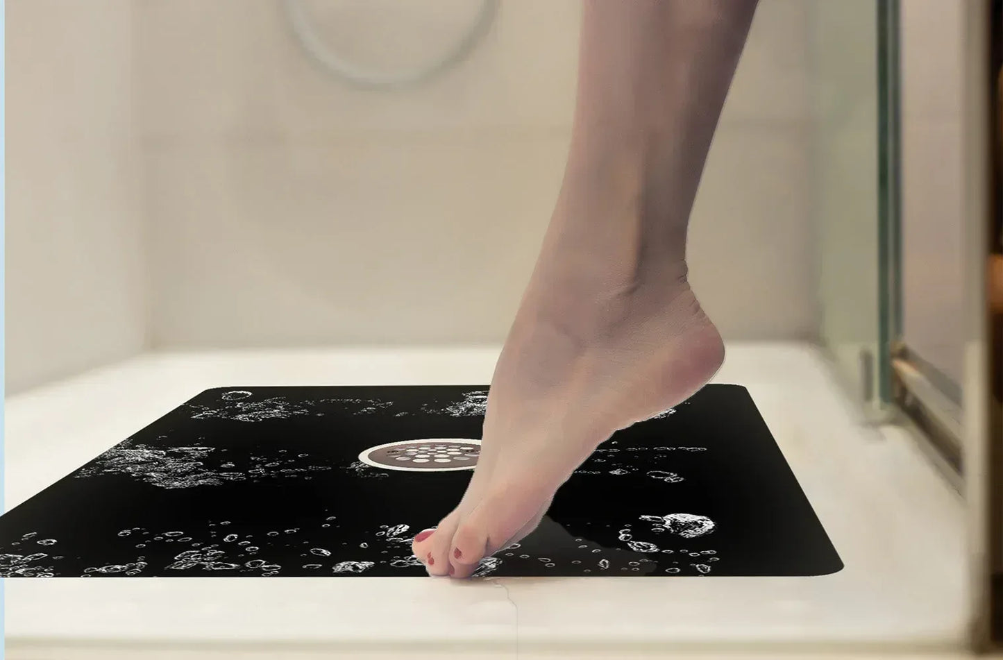 Shower Mat (w/ Drain Hole) - Kahuna Grip