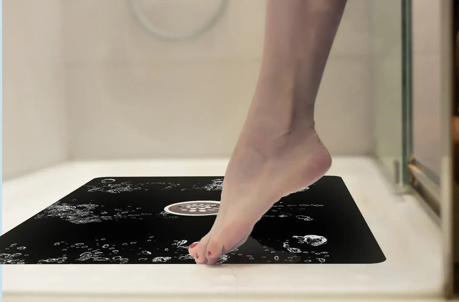 Shower Mat (w/ Drain Hole) - Kahuna Grip