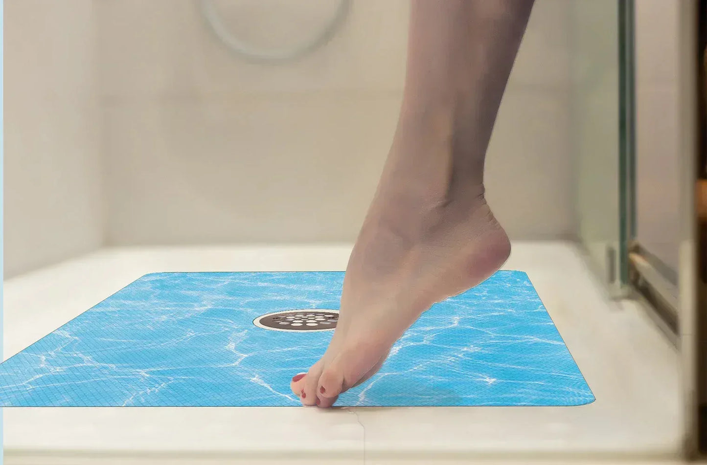 Shower Mat (w/ Drain Hole) - Kahuna Grip