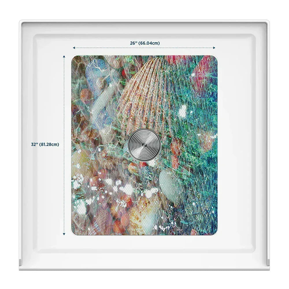 Shower Mat (w/ Drain Hole) - Kahuna Grip