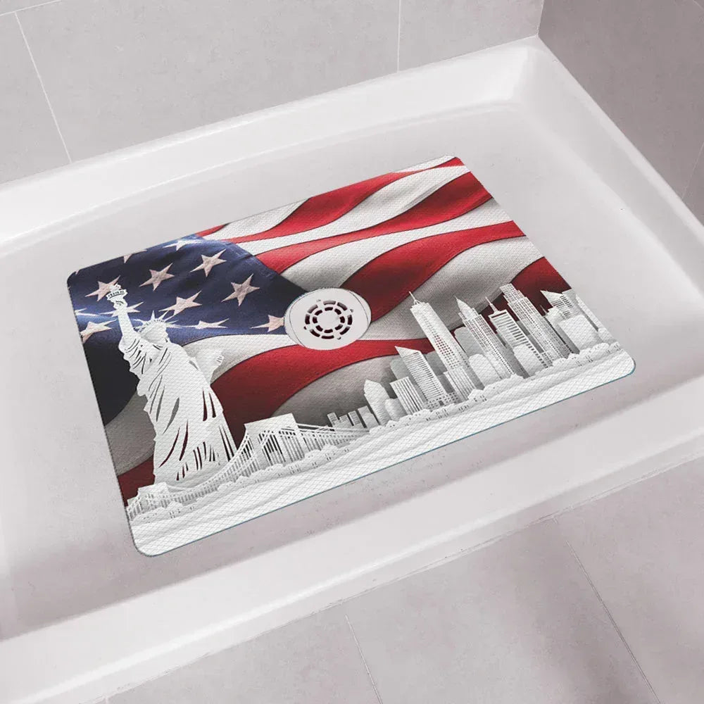 Shower Mat (w/ Drain Hole) - Kahuna Grip