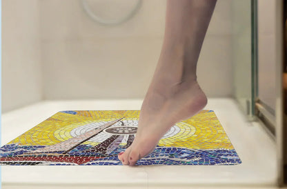 Shower Mat (w/ Drain Hole) - Kahuna Grip