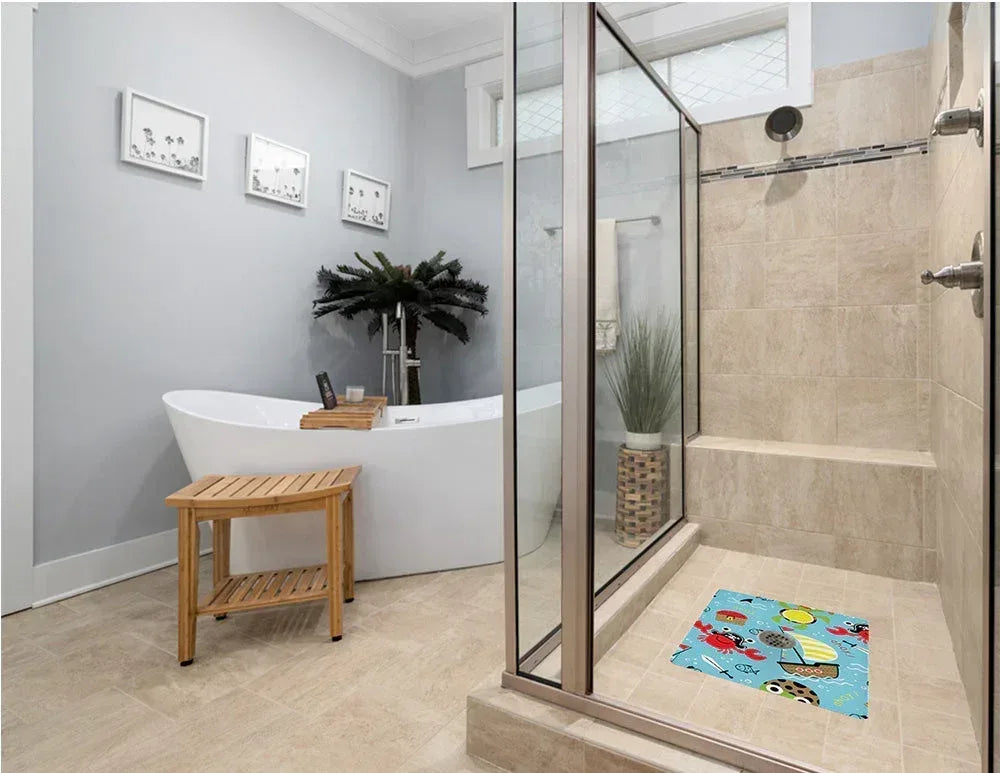 Shower Mat (w/ Drain Hole) - Kahuna Grip