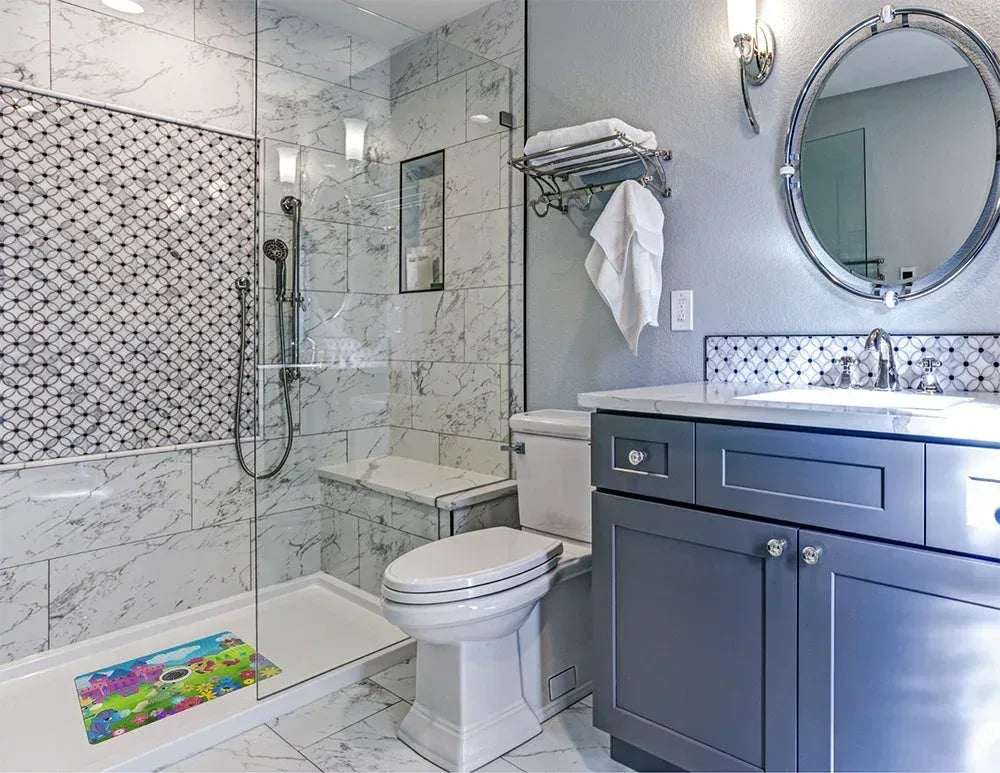 Shower Mat (w/ Drain Hole) - Kahuna Grip
