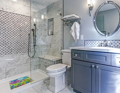 Shower Mat (w/ Drain Hole) - Kahuna Grip