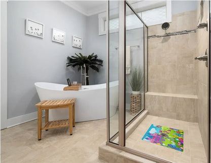 Shower Mat (w/ Drain Hole) - Kahuna Grip
