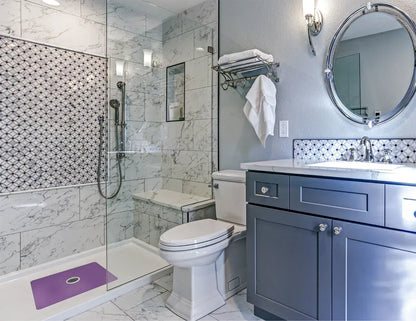 Shower Mat (w/ Drain Hole) - Kahuna Grip
