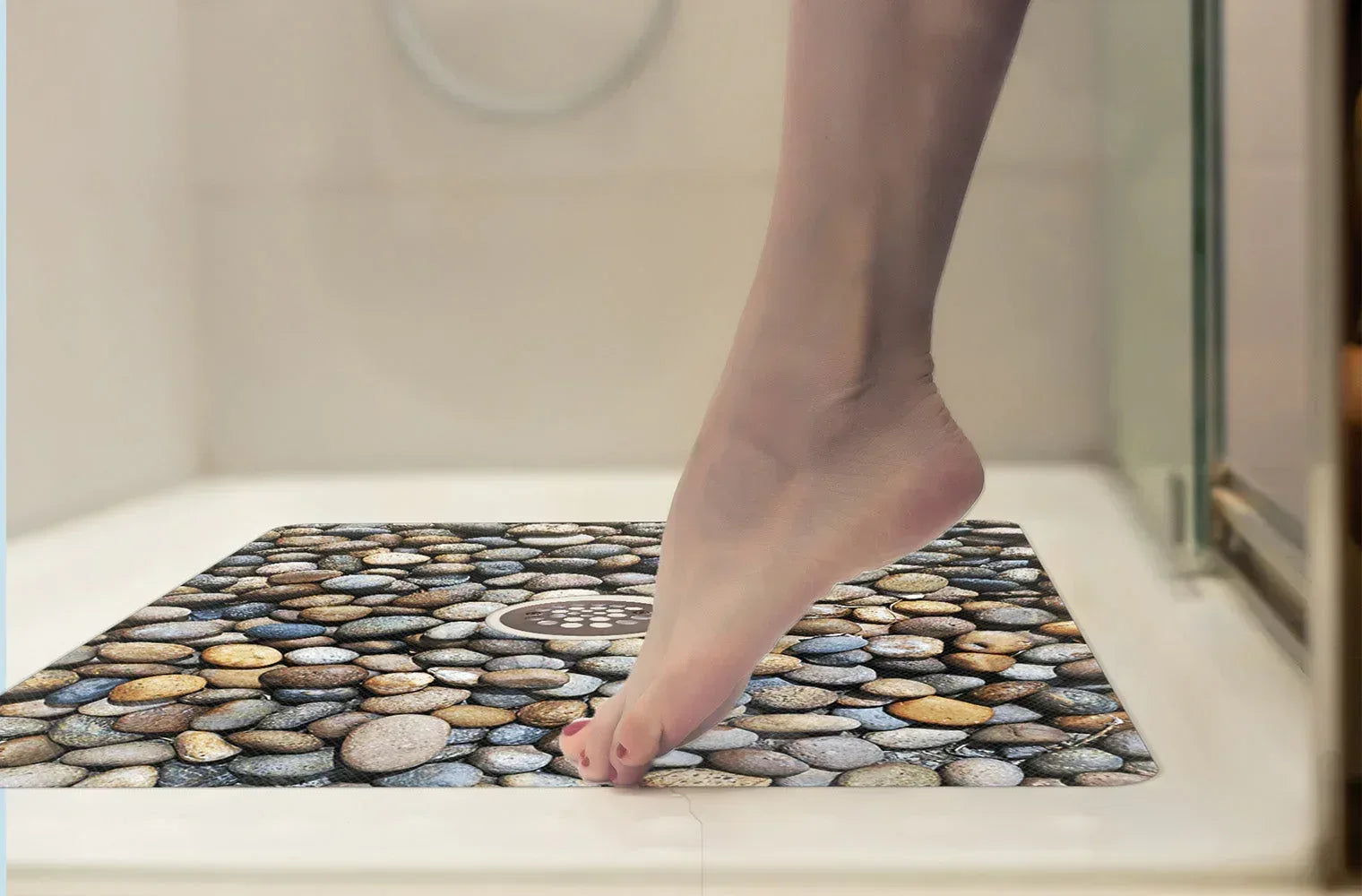 Shower Mat (w/ Drain Hole) - Kahuna Grip