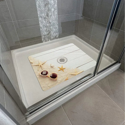 Shower Mat (w/ Drain Hole) - Kahuna Grip