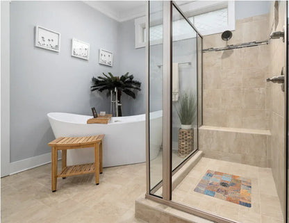 Shower Mat (w/ Drain Hole) - Kahuna Grip