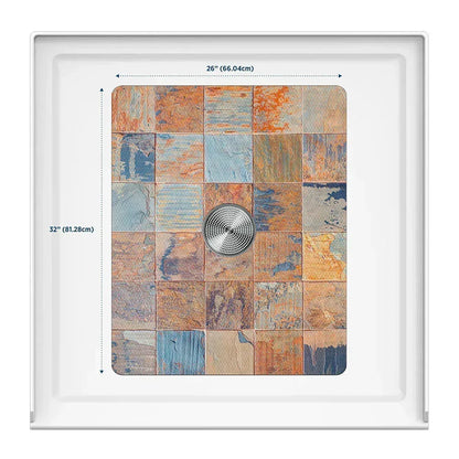 Shower Mat (w/ Drain Hole) - Kahuna Grip
