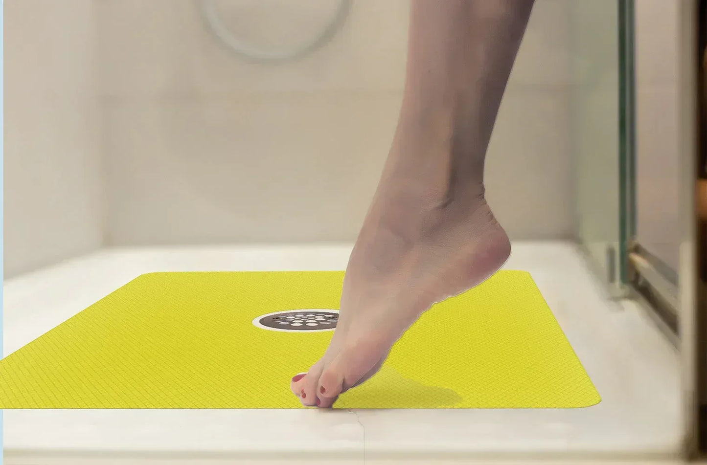 Shower Mat (w/ Drain Hole) - Kahuna Grip