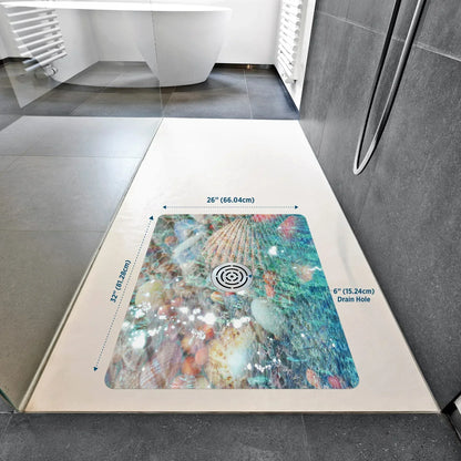 Shower Mat (w/ Drain Hole) - Kahuna Grip